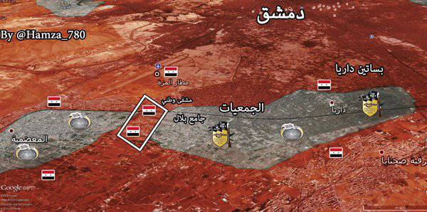 On the successes of the Syrian government army in the provinces of Daraa and Deir ez-Zor