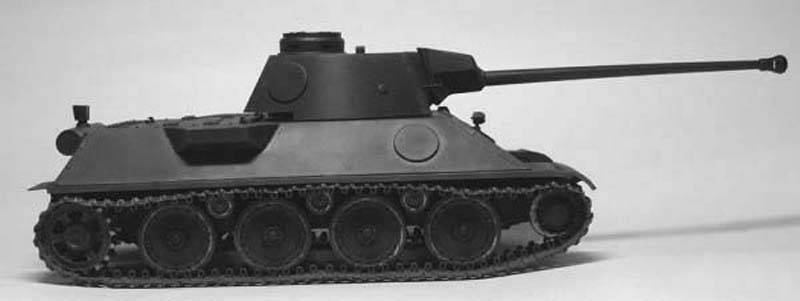 O projeto de um tanque médio VK 3002 (DB), Alemanha
