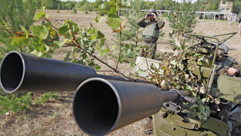 Armed Forces of Ukraine fire at the positions of the militias of the Lugansk Republic