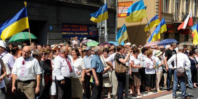 Ukrainer wurden in Polen zusammengeschlagen, um einen Marsch "zum Gedenken an die Sich-Schützen" zu organisieren