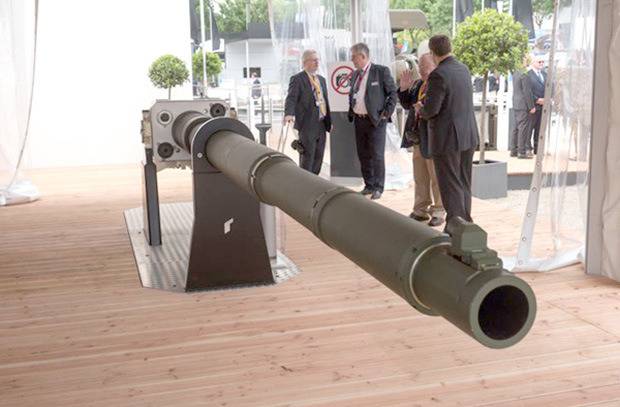 Nueva pistola de tanques de la OTAN: deseada y realidades.