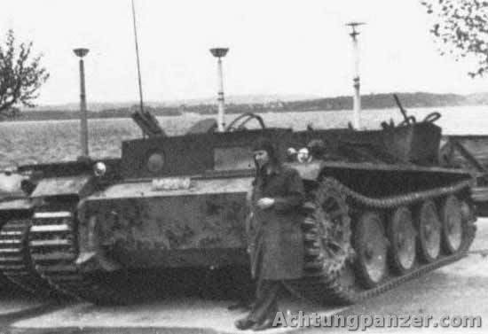 무거운 탱크 Henschel VK 3601 (H), 독일