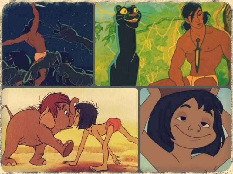 "Mowgli" USA and the USSR: What kind of children brings ideology through cartoons