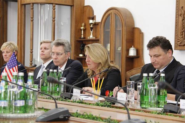 The American delegation in Kiev announced support for the transition of the Armed Forces of Ukraine to NATO standards