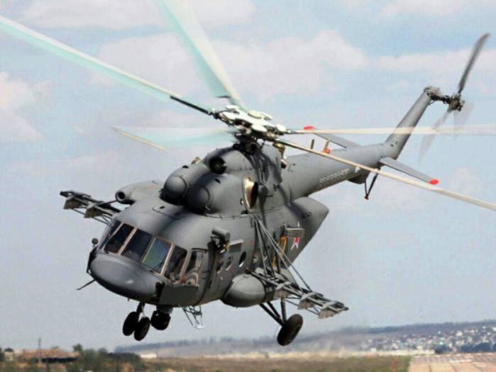 "Helicopters of Russia" prematurely handed over to the troops the party Mi-8AMTSH