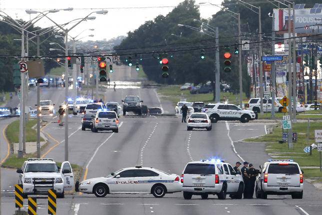 En Louisiana (EE. UU.) Mató a un afroamericano que disparó a la policía.