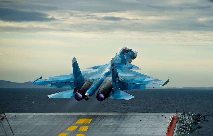 Flying power of the Navy: what is the naval aviation of Russia armed with