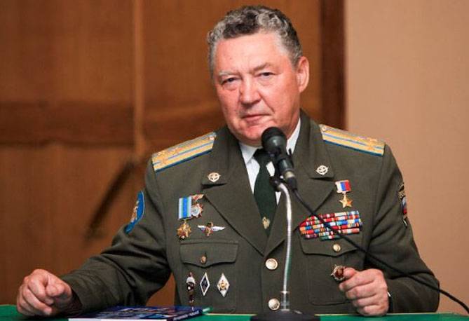 O herói da Rússia Coronel Alexander Margelov passou em