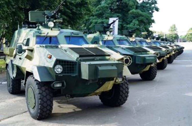 The first batch of updated "Dozorov" transferred to the Ukrainian army