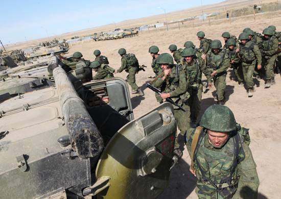 Soldiers of the Russian base in Tajikistan are alerted