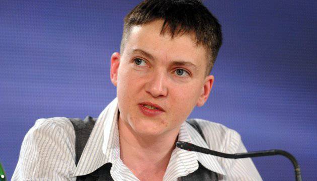 Nadezhda Savchenko declared the need to apologize to the residents of Donbass