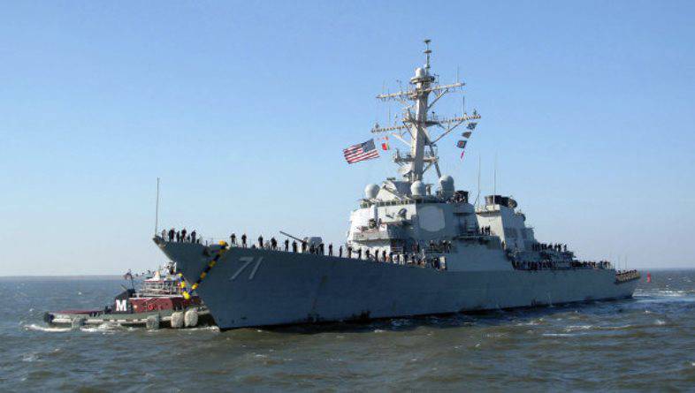 American destroyer Ross heads to the Black Sea to participate in the Sea Breeze-2016 exercise