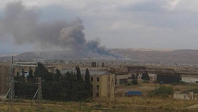 In Azerbaijan, called the cause of the explosion at an arms factory