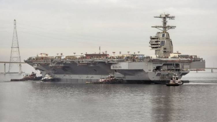 Pakar: kenapa kapal induk Angkatan Laut AS sing paling larang dadi konstruksi jangka panjang
