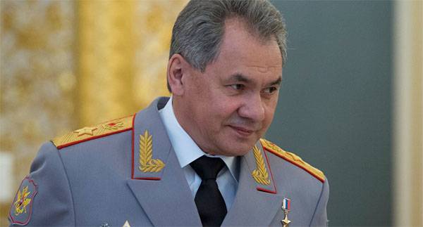 Sergei Shoigu habló sobre la creación del puño del ejército de la Federación Rusa en las direcciones sur y suroeste