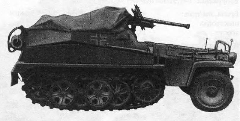 Harci felderítő jármű Sd.Kfz.250/11 (Németország)