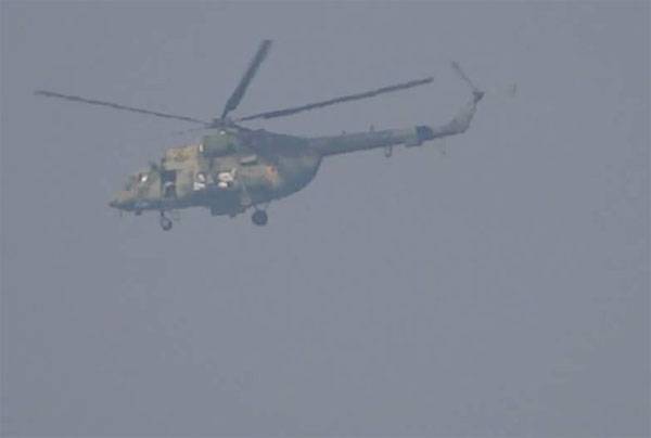 Rysk Mi-8-helikopter sköts ner i Syrien