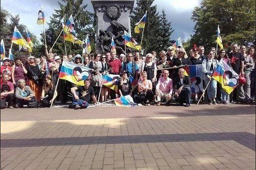 Một cuộc biểu tình để thiết lập quan hệ hữu nghị với Nga đã được tổ chức tại các nước vùng Baltic
