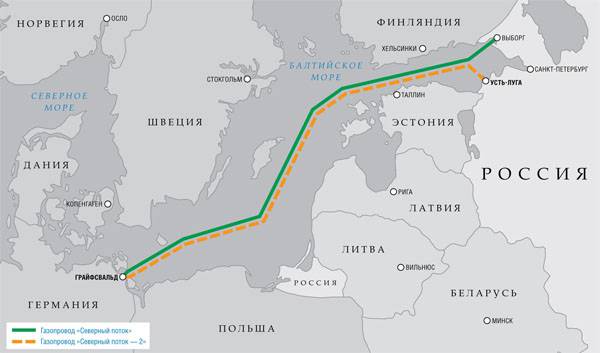 Киев объявил, что строительство "Северного потока-2" без его разрешения невозможно