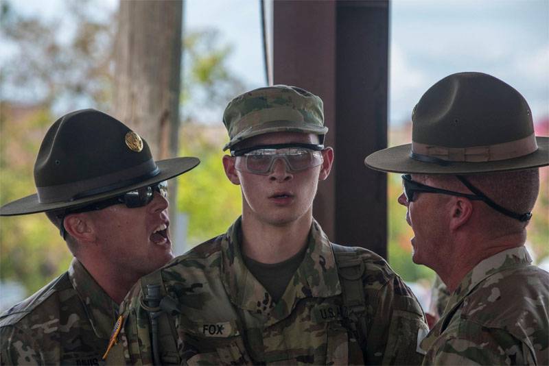 Coleção de fotos "No exército americano ..."