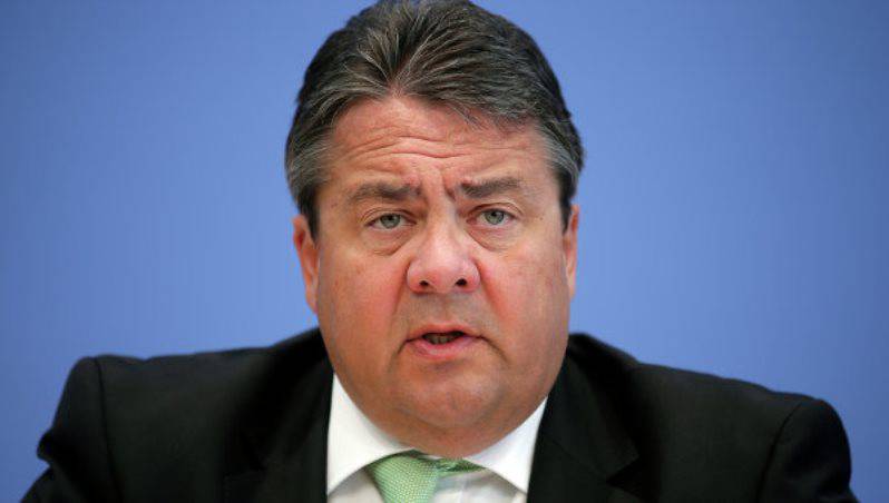In Berlin, announced the failure of negotiations with the US on free trade
