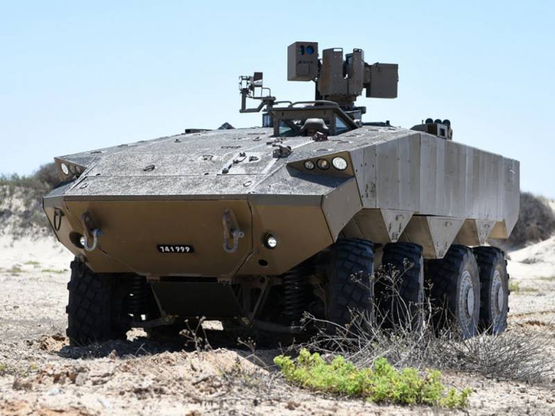 Израиль представил новый бронетранспортер «Эйтан»