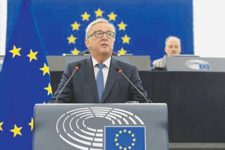 Jean-Claude Juncker đầy tính hiếu chiến