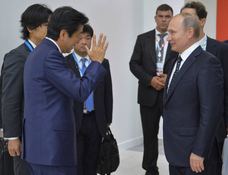Владимир Путин и Синдзо Абэ: диалог на «ты»