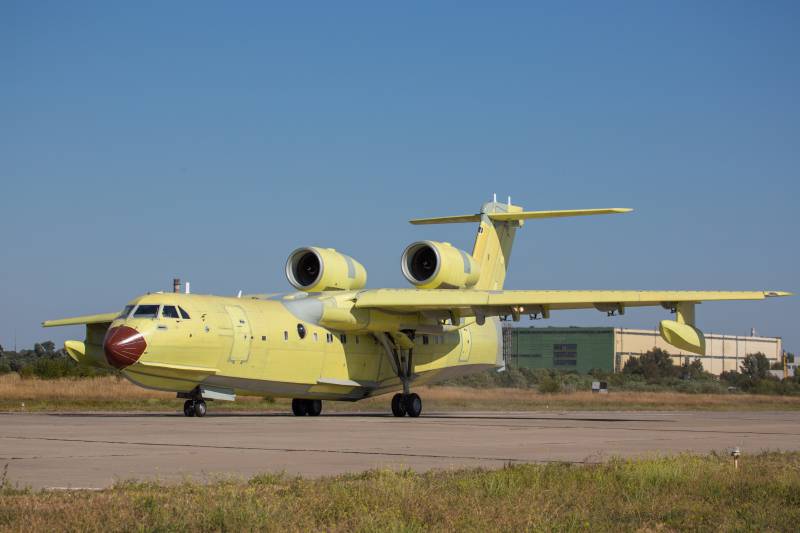 Произведенный под Ростовом самолет Бе-200ЧС совершил первый полет