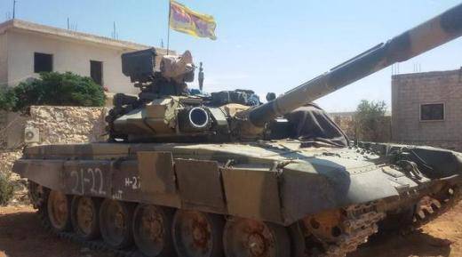 T-90 Syyriassa: melkein vuosi sodassa - joitain tuloksia