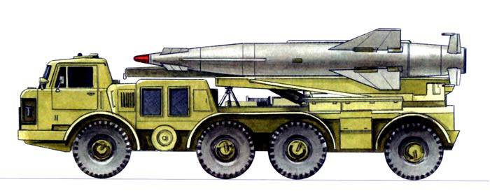 Draft tactical missile complex "Tochka"