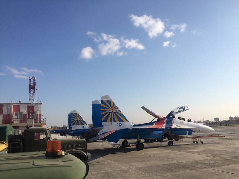 “俄罗斯骑士”收到了新的Su-30CM