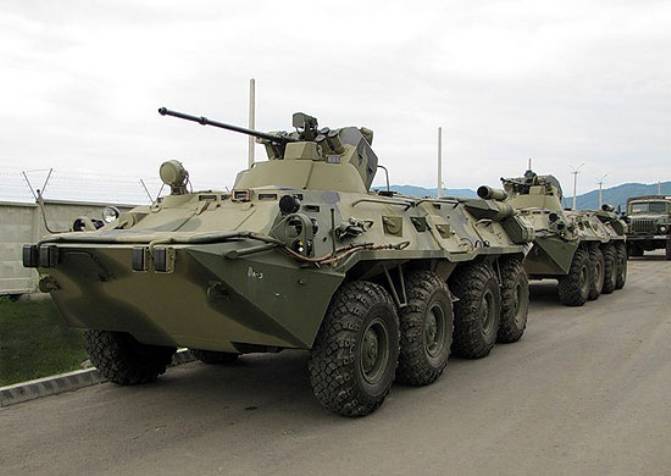 El ZVO antes de fin de año recibirá más de cien BTR-82AM