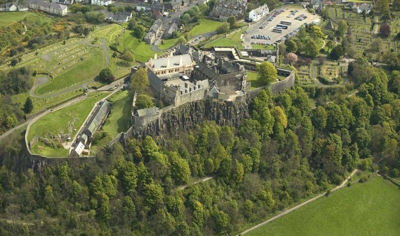 Kastil Stirling. Mutiara Skotlandia (Bagian 1)