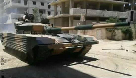 SAR'nin 4 Bölümünde T-72 tankının alışılmadık bir versiyonu çıktı
