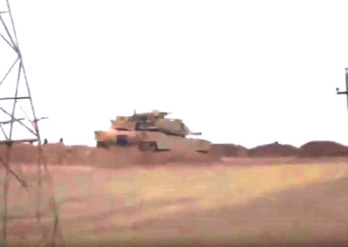 Irak hükümet güçleri Musul yakınlarındaki Abrams'taki bir sonraki M1A1M Abrams'ı kaybetti