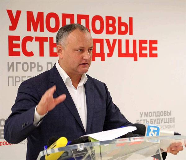 Pro-Russian candidate intends to "take" Chisinau