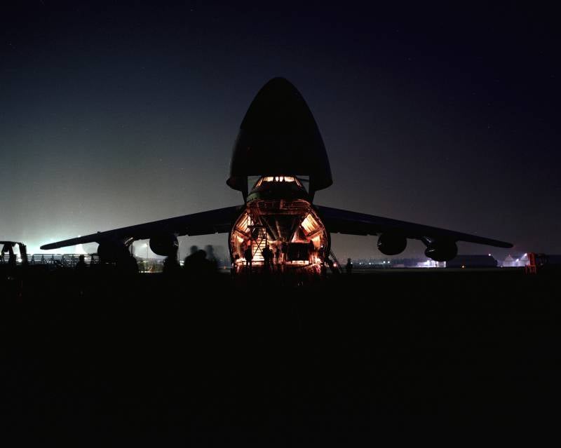 Lockheed C-5 Galaxy. Самый крупный военно-транспортный самолёт ВВС США в цифрах и фактах