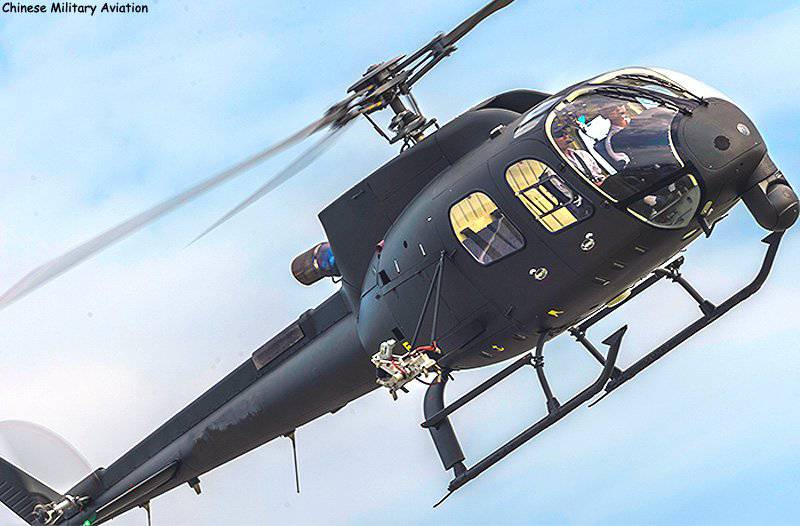 China presentó oficialmente el helicóptero multipropósito Changhe Z-11WB