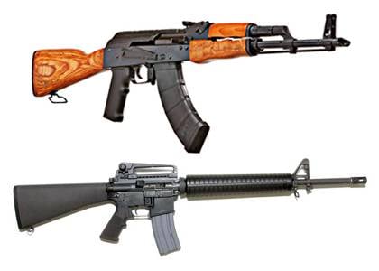 AK נגד AR. חלק שני