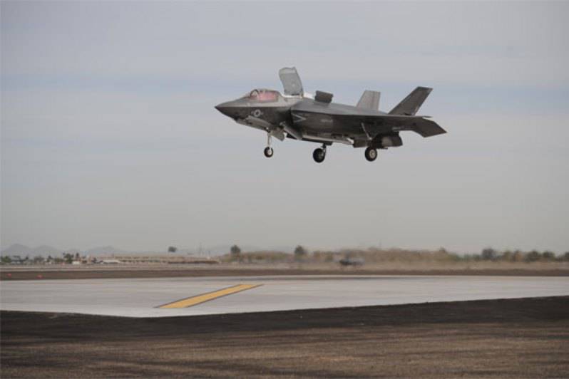 New PE with F-35 fighter