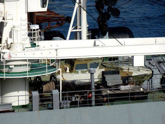 Barca d'assalto aviotrasportata BK-16: un nuovo membro dell'operazione siriana