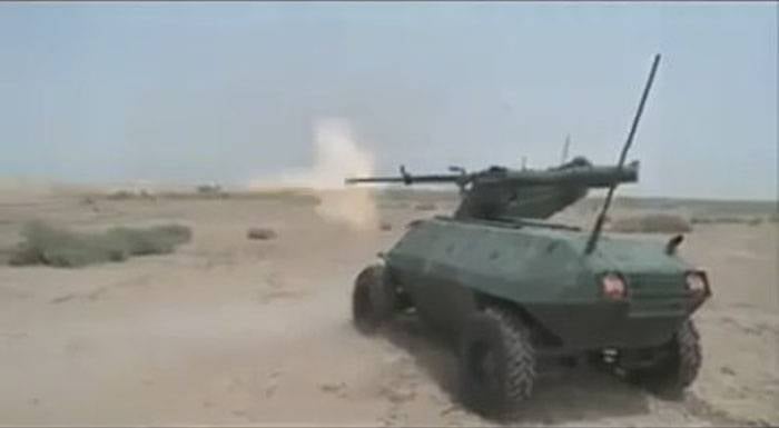 Дистанционно управляемая боевая машина Al-Robot (Ирак)