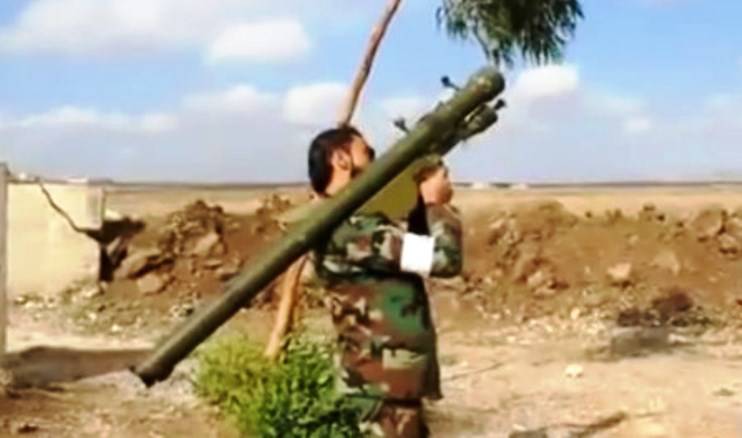 Medya: Suriye militanları taşınabilir SAM "Strela-2" göründüler