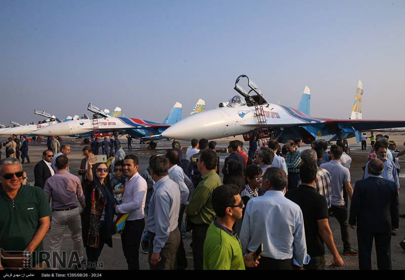 Iran Air Show 2016 air show opened in Iran