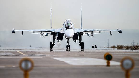 Raf Su-30CM'nin yerleştirilmesi Kuzey Kutbu'nda başladı