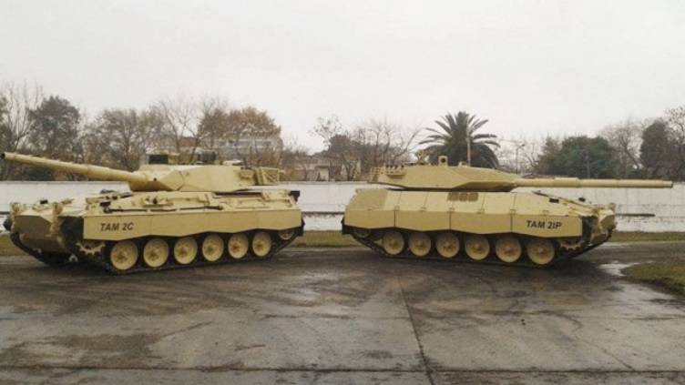 TAM 2IP 중간 탱크 현대화 프로젝트 (아르헨티나 / 이스라엘)
