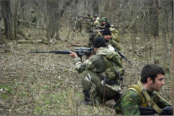 Chechen special forces are sent to Syria