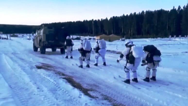 Western media saw in the Russian exercises preparation for the "winter war"