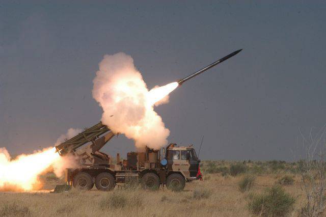 O Ministério da Defesa indiano ordenou mais de 30 MLRS de fabricação russa